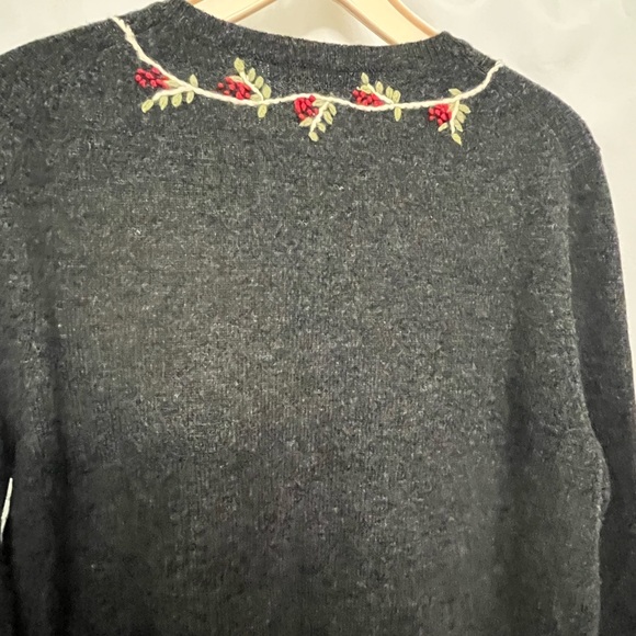 Paraphrase Wool Cardigan Sweater - Picture 6 of 7